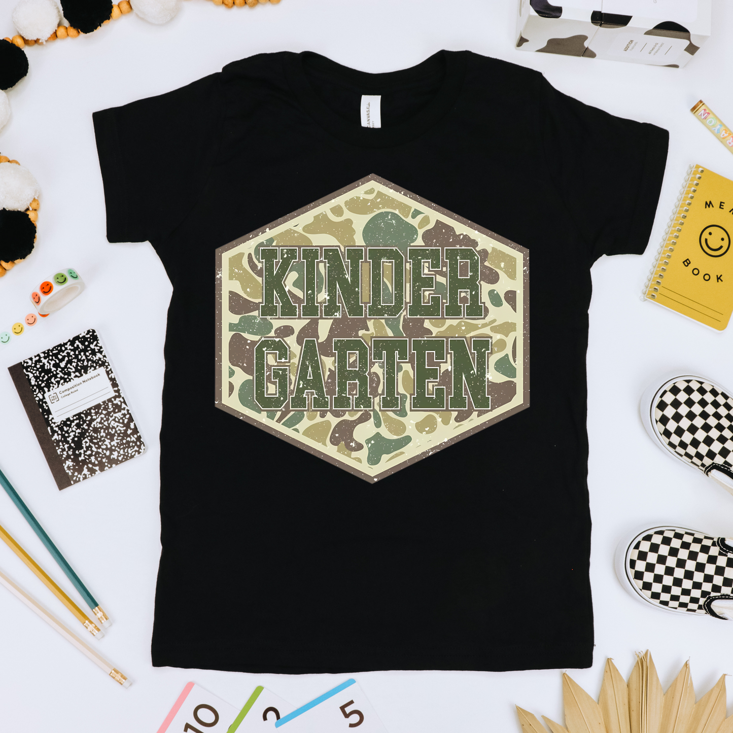 camo - back to school