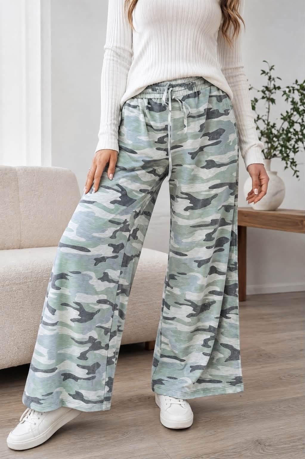 camo casual comfort pants