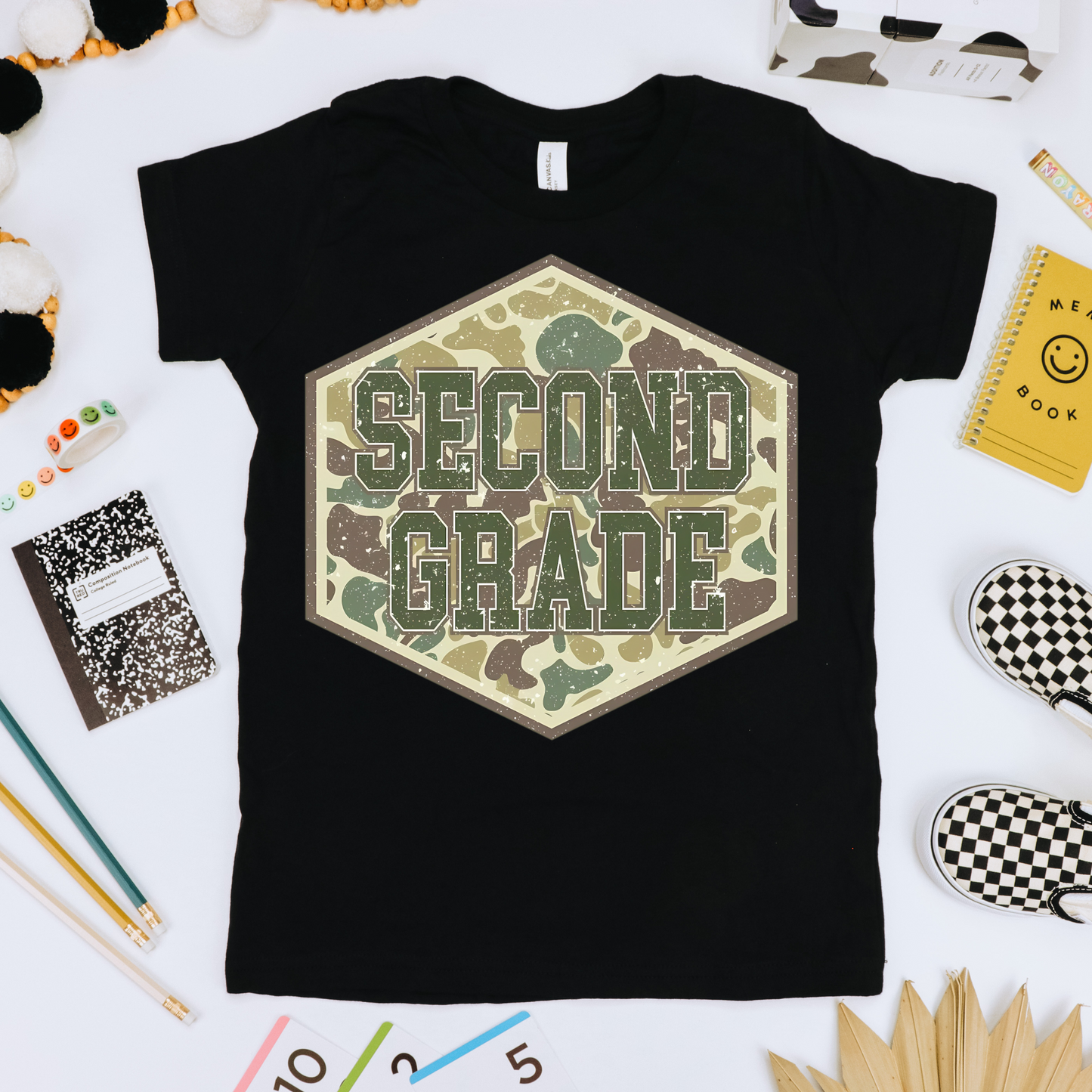 camo - back to school