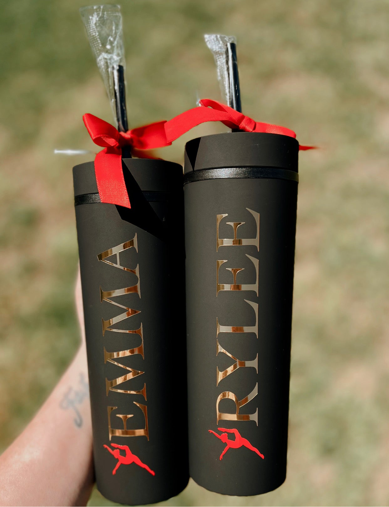 custom recital tumblers