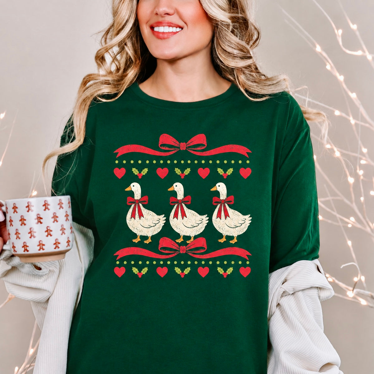 festive goose