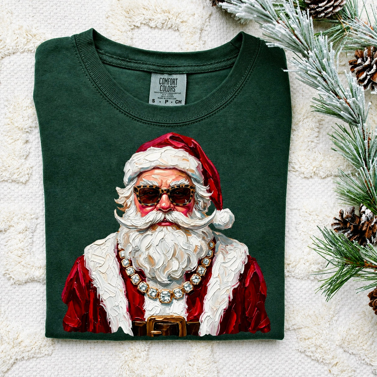 painted santa