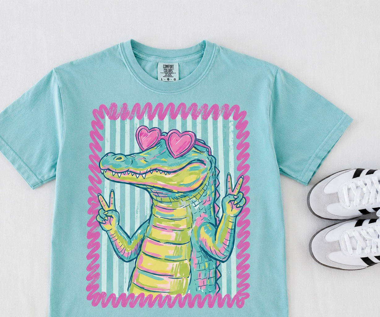 peace out retro gator