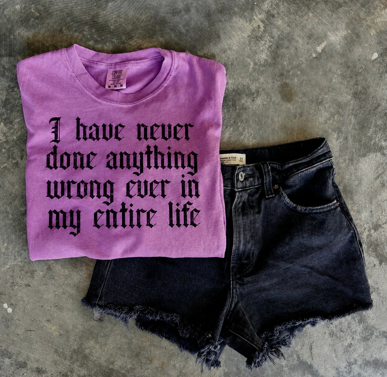 I have never done anything wrong