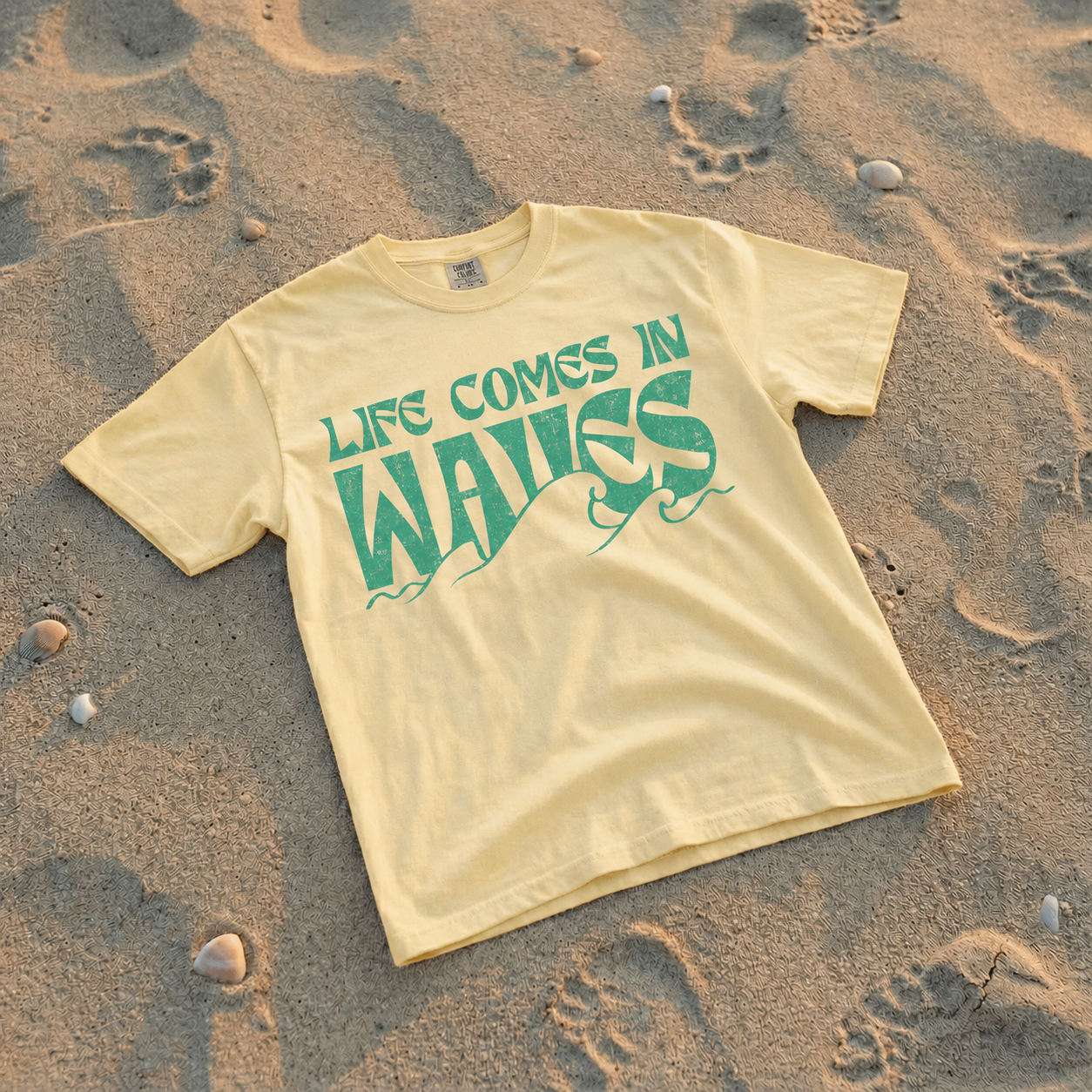 life comes in waves