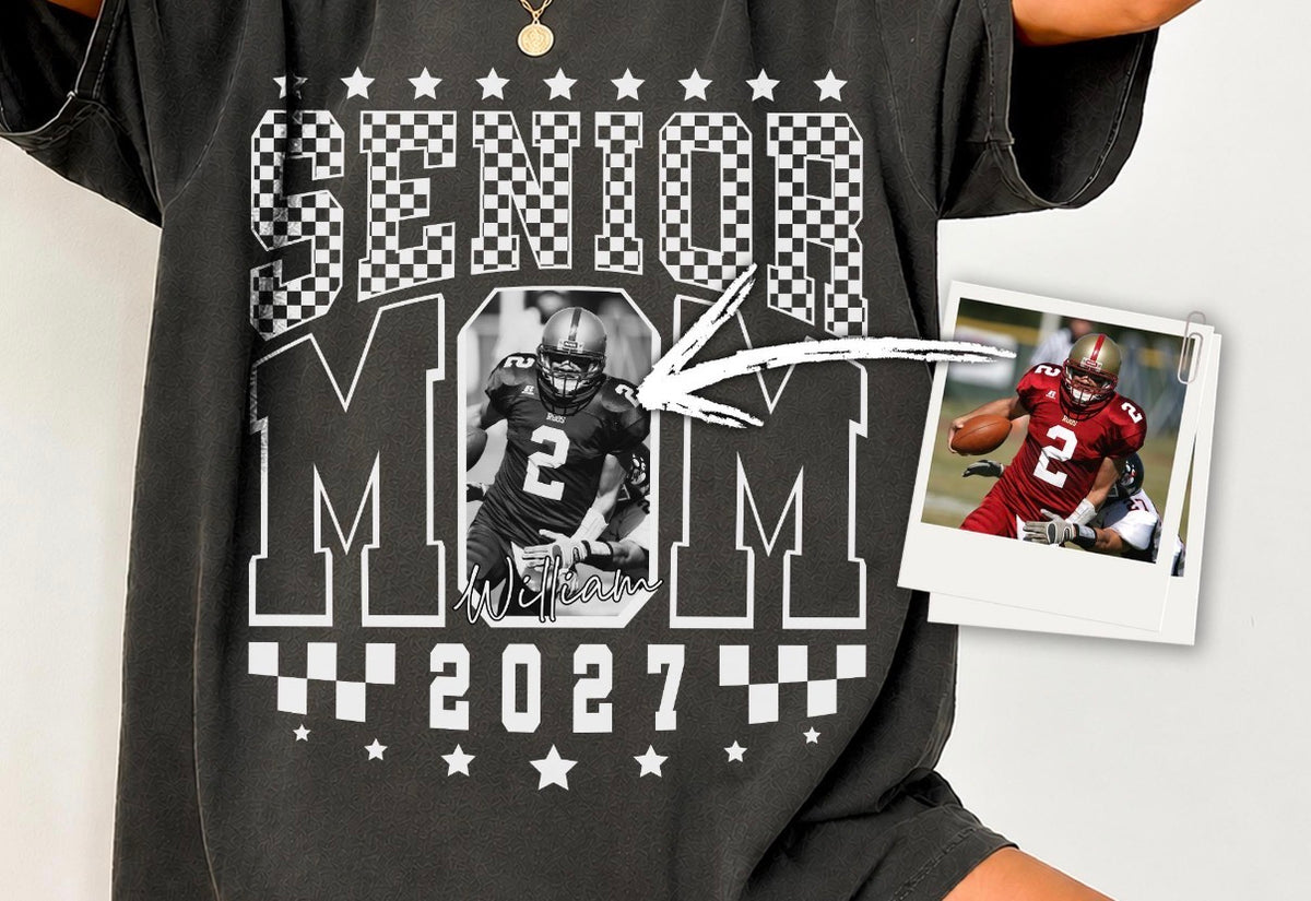 senior mom - custom photo submit by email