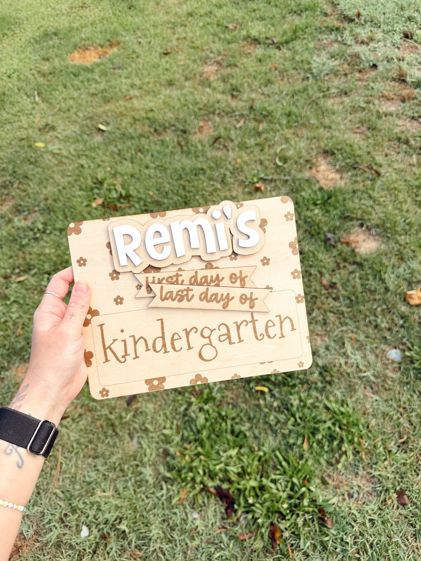 back to school name boards - interchangeable magnet banners