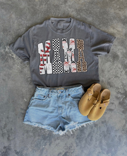 mama baseball pattern