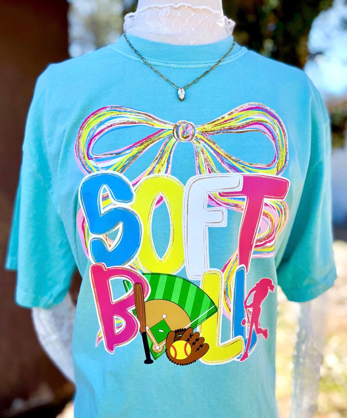 coquette softball | the color edit