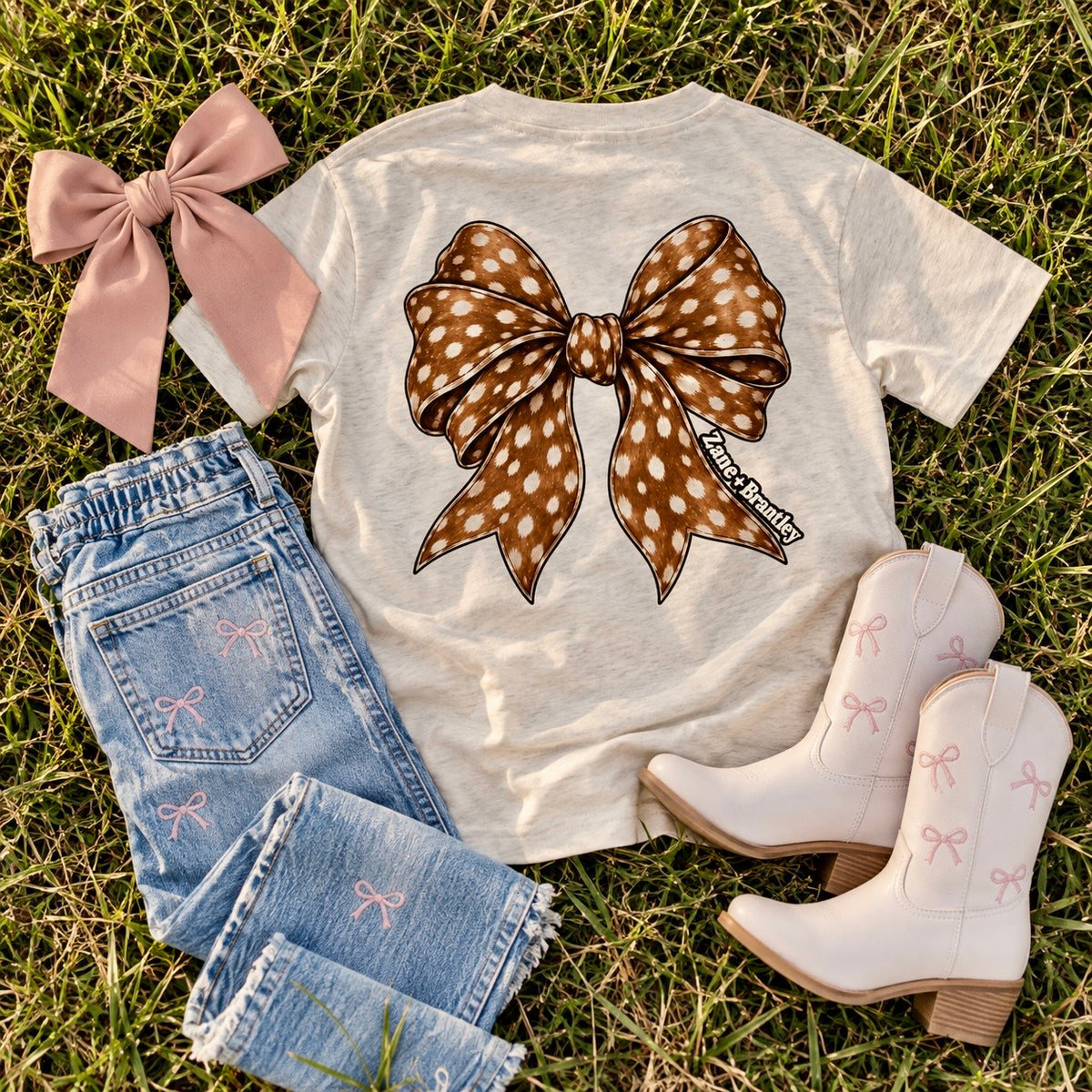 deer spots bow - zb branded apparel