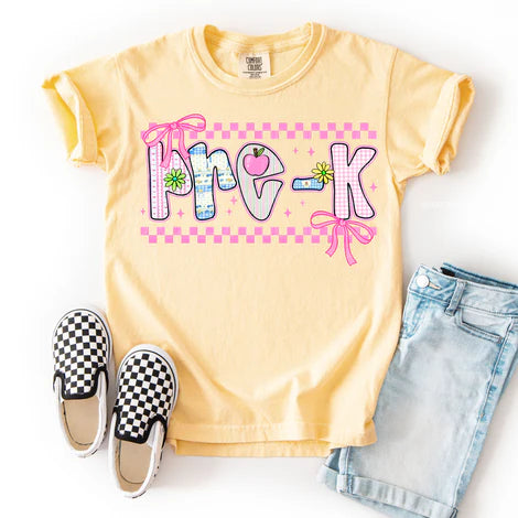 cutesy retro grade tees