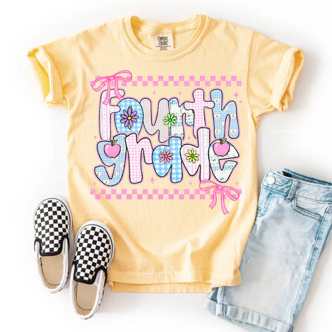 cutesy retro grade tees