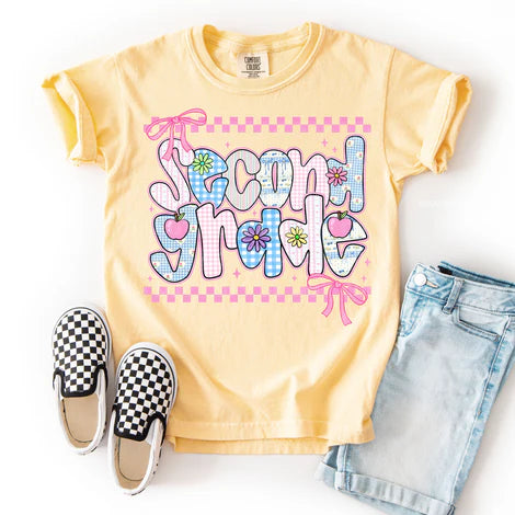 cutesy retro grade tees