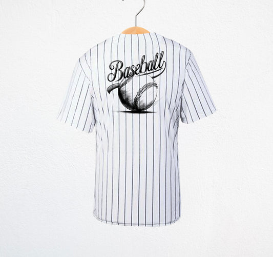 baseball szn striped jersey - limited time item