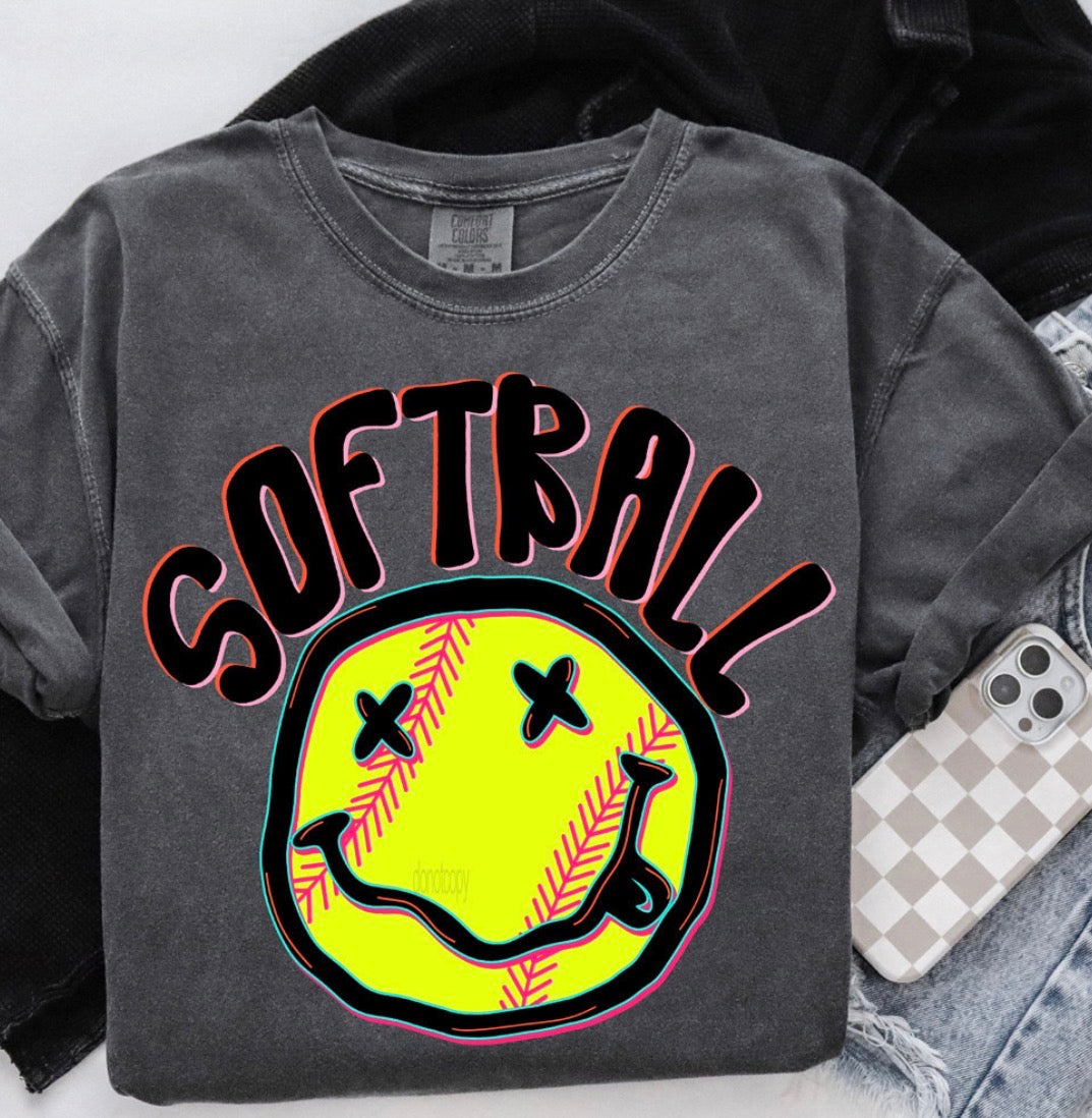 softball smile