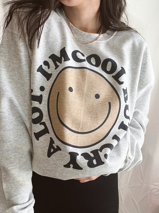 i'm cool but i cry alot