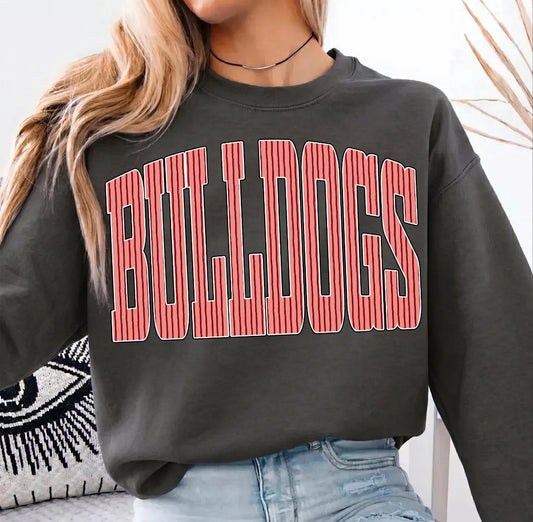 bulldogs striped pattern