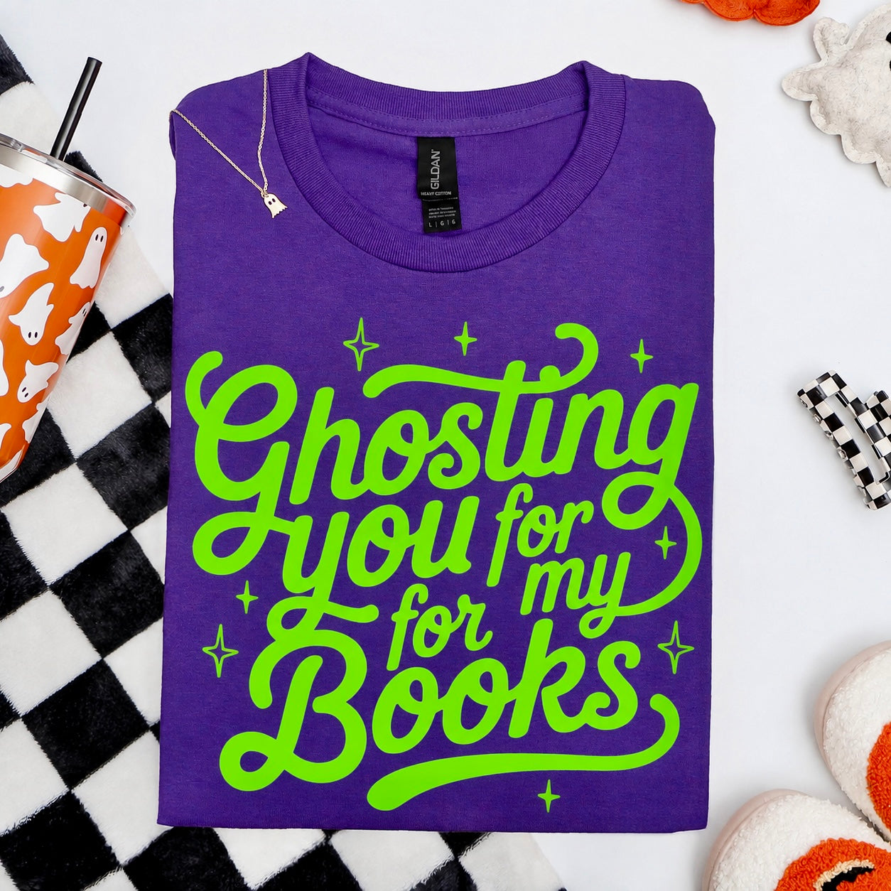 ghosting you for my books