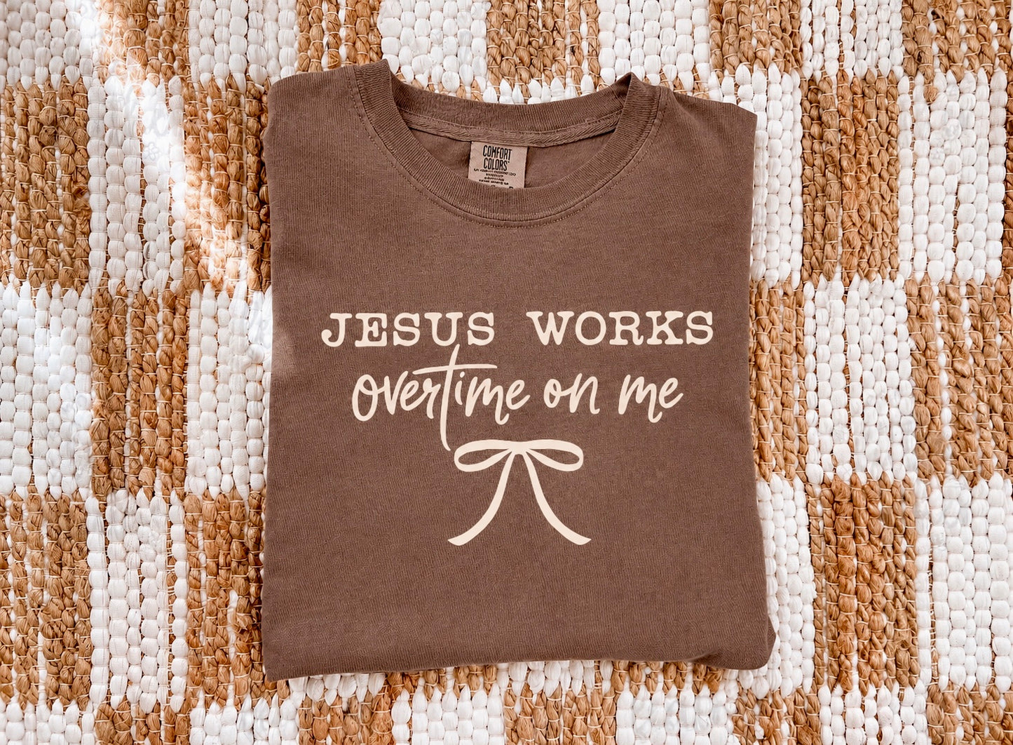 Jesus works overtime on me