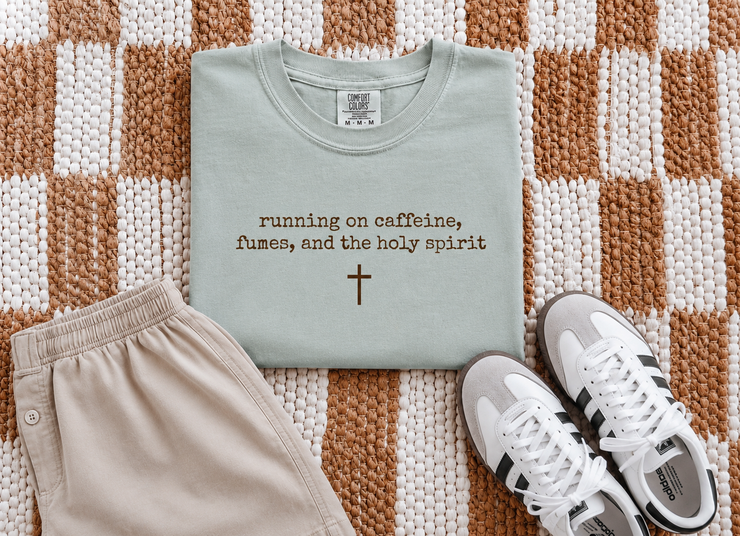 running on caffeine
