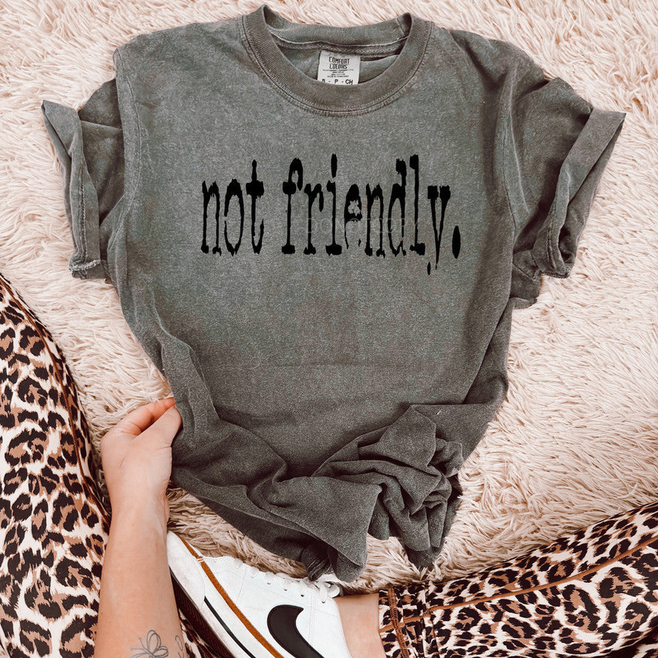 not friendly