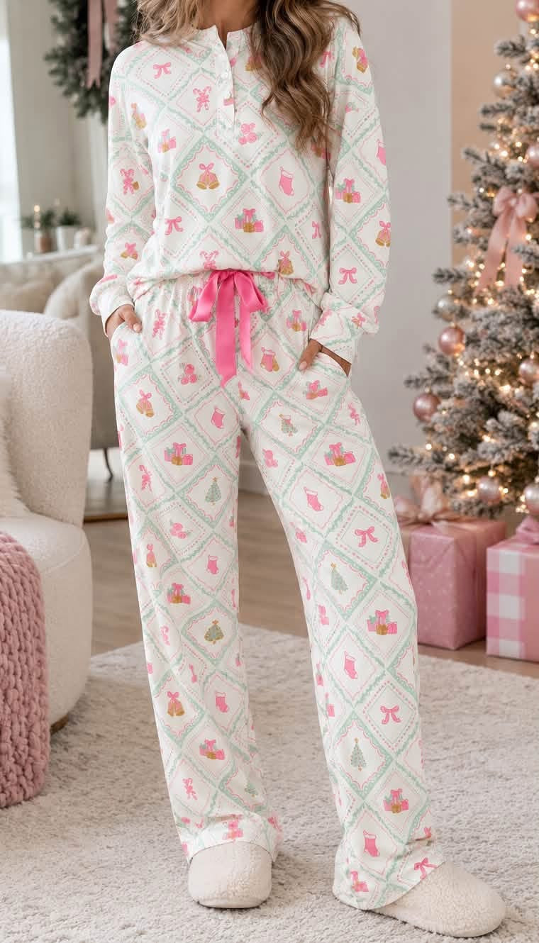 white Christmas lounge set - 2The9’s Preorder
