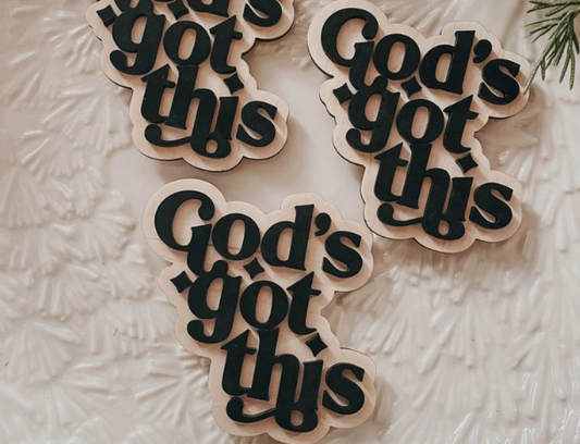 God's got this | fridge magnet