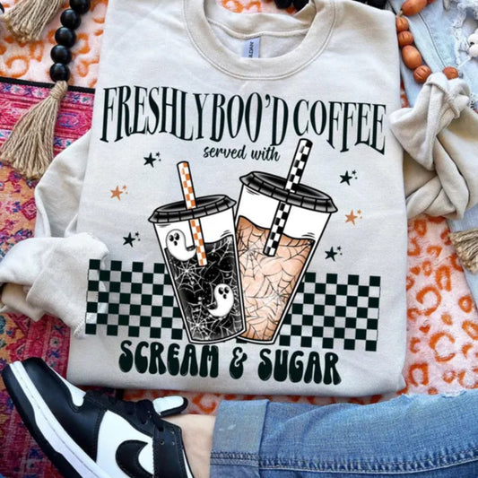 freshly boo'd coffee