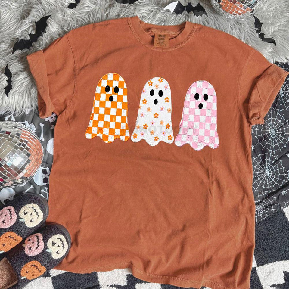 three little ghosts