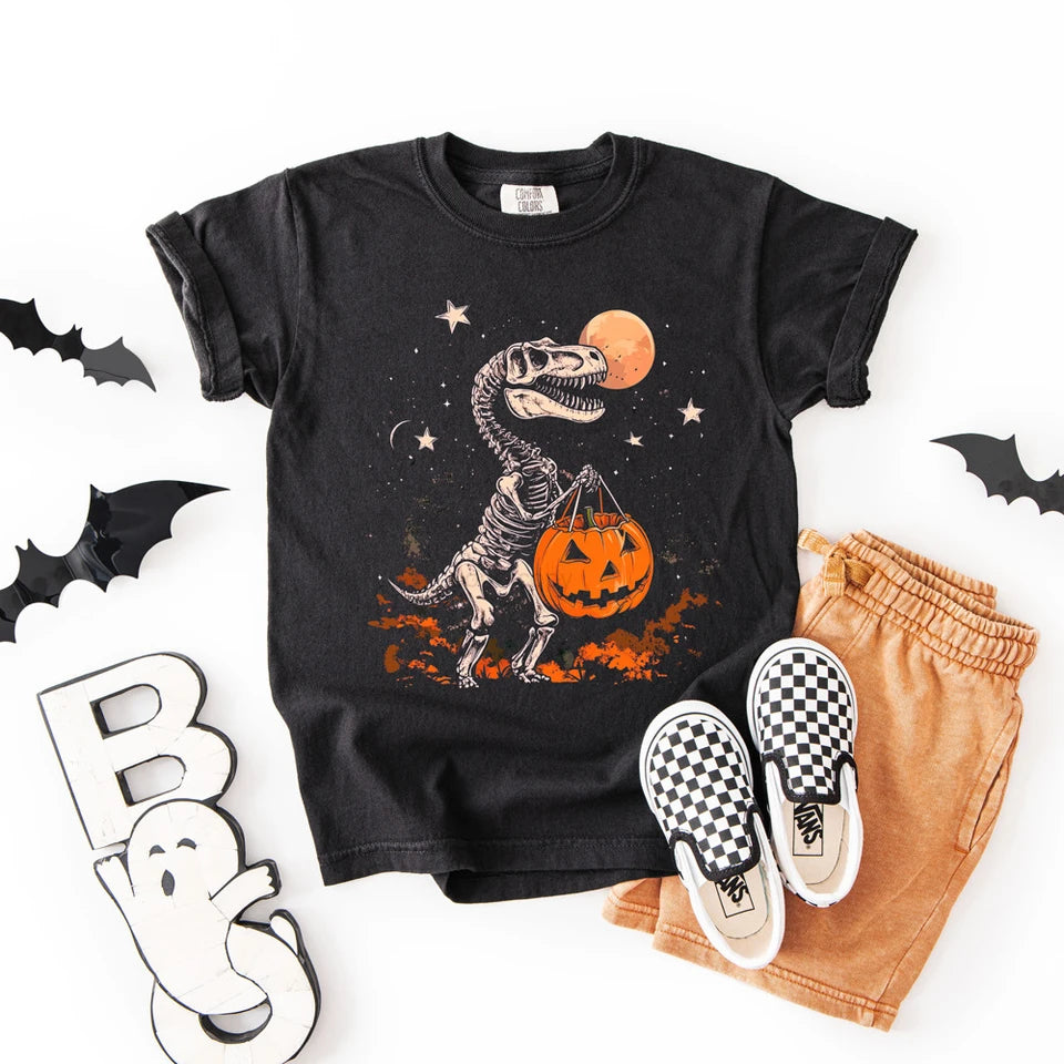 trick or treat dinosaur